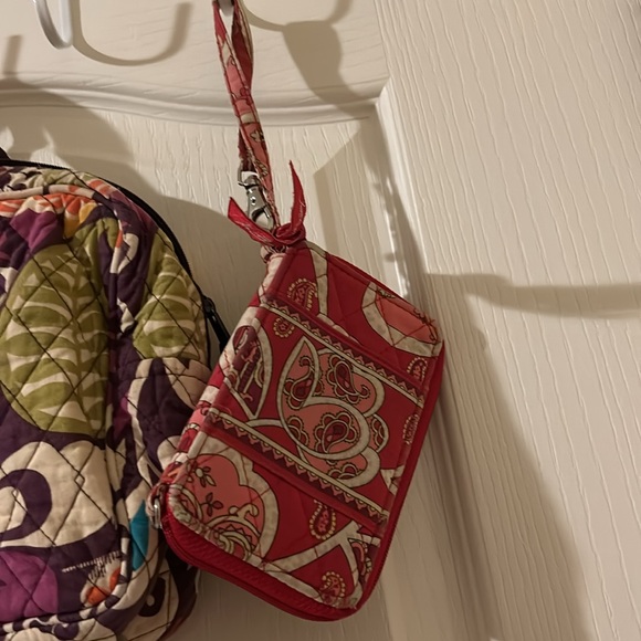 Vera Bradley Travel Case/Purse with wallet (bonus) combo (not matching) - Picture 3 of 8